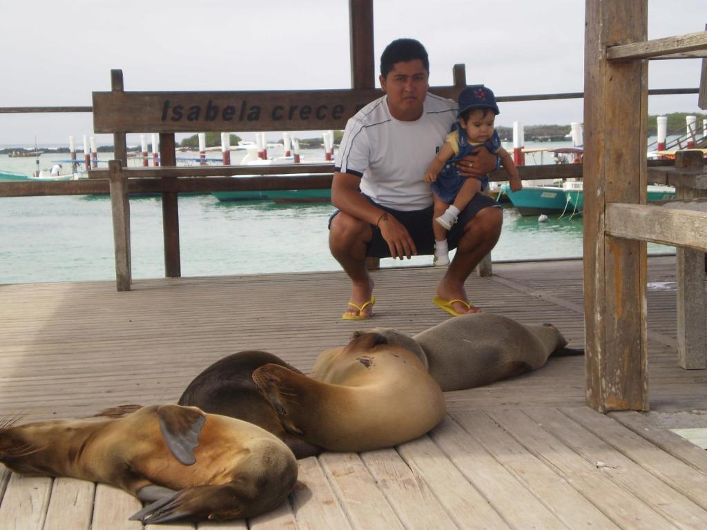 Hostal La Gran Tortuga Puerto Villamil Eksteriør bilde